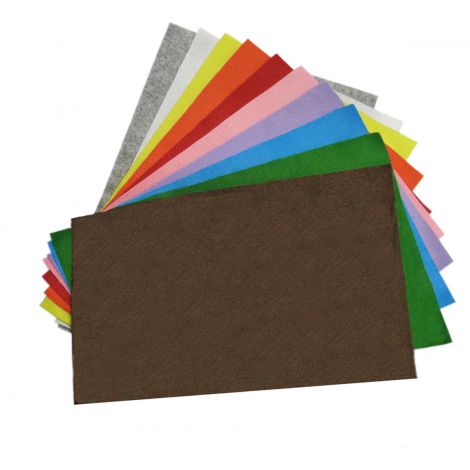 Filc arkusz Galeria Hobby 2mm Mix, 20x30cm